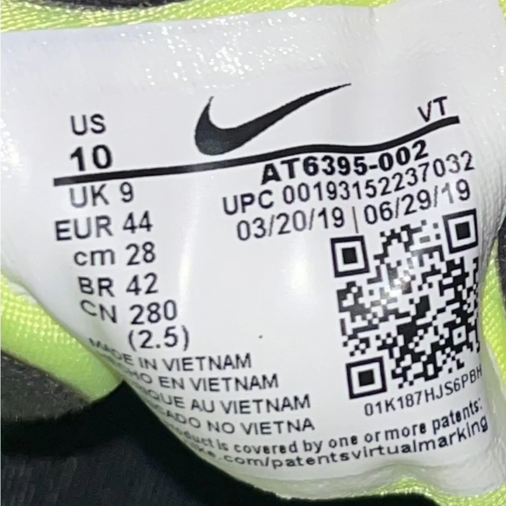 Nike Joyride CC3 Setter Black/Volt Men's Size 10 - Picture 9 of 10